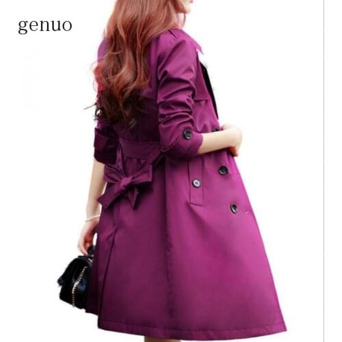 Genuo Women's Classic Raincoats