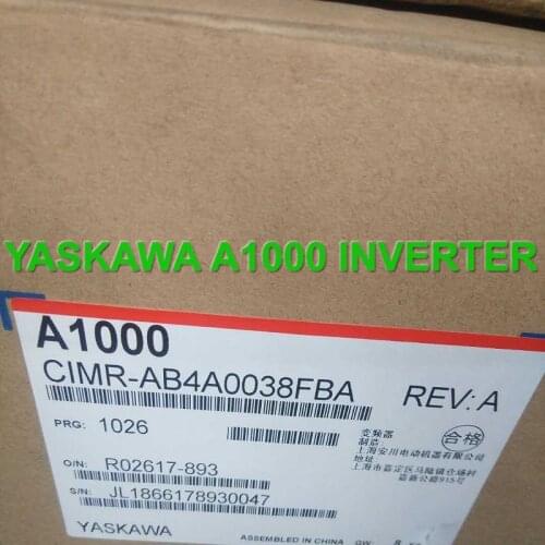 High quality good price yaskawa A1000 series high performance inverters 380V 15KW inverter CIMR-AB4A0038FBA