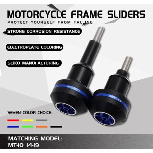 Motorcycle Accessories CNC Frame Crash Pads Engine Case Sliders Protector Pour For MT-10 MT10 MT 10 2014-2019