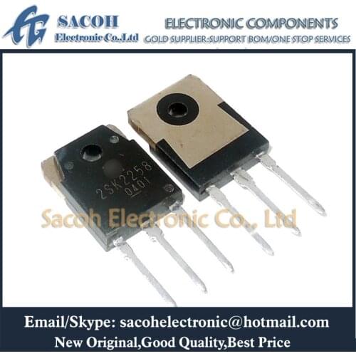Free Shipping 10Pcs 2SK2258-01 2SK2258 or 2SK2257 TO-3P 4A 1000V Power MOSFET