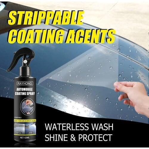 30/120ML 9H Car Ceramic Coating Wax Polishing Spray Hybrid Liquid Spray High Gloss Sealant Removable Automotive Coating Spray