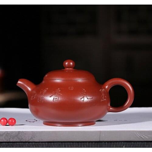 The cream manufacturers selling special ores are recommended dahongpao ceramic tea-pot certificate a pot of tea