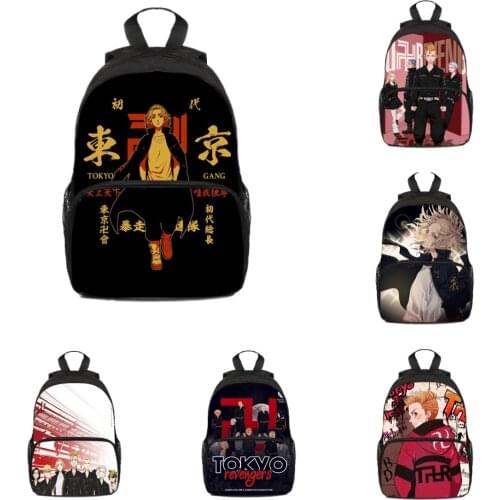 Anime Tokyo Avenger alliance Cosplay backpack high capacity Student Backpack childrens schoolbag
