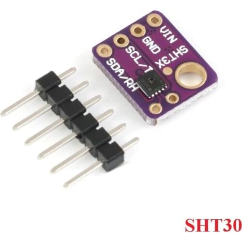 SHT30 SHT31 Temperature and Humidity Sensor Module Microcontroller Digital Output IIC I2C GY-SHT30-D GY-SHT31-D For Arduino