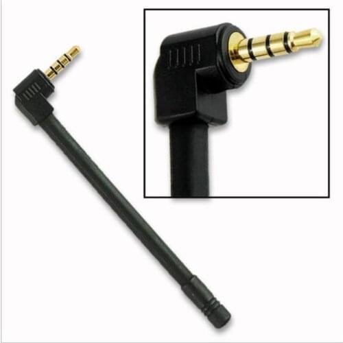2PCS 5DBI 3.5mm Jack FM Radio / Cell Phone External Wireless Antenna Signal Strengthen Booster For Mobile Phones/ mini speaker