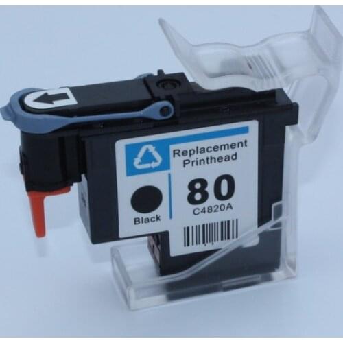 1PCS refurbished for HP 80 Print Head for C4820A for HP Designjet 1050c 1050c Plus 1055cm black printer
