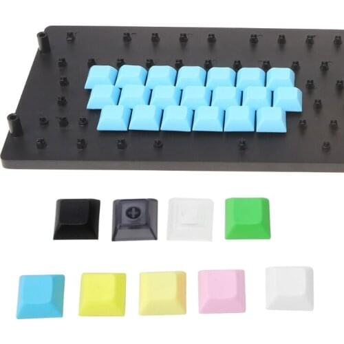 20 Keys PBT Keycaps DSA 1u Blank Printed Keycaps For Gaming Mechanical Keyboard Keycap