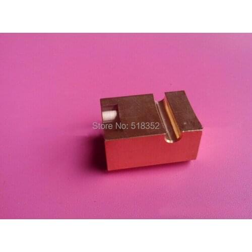 20EC090A401 Makino Lower Machine Head Power Supply Block in Brass, WEDM-LS Wire Cutting Machine Parts