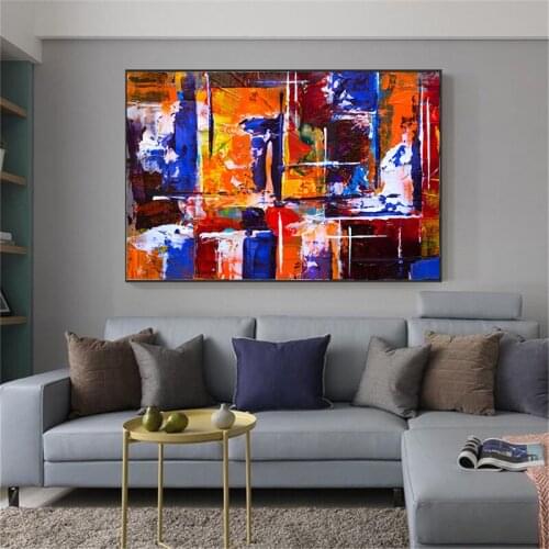 Abstract Modern Picture Wall Art Canvas Painting Posters And Prints Wall Decor Colorful Art Posters For Living Room Home Decor