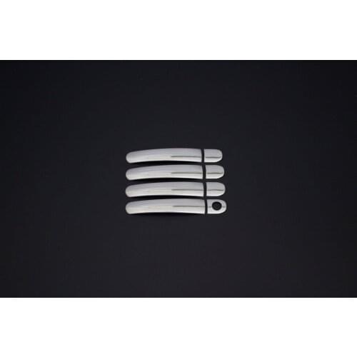 For Volkswagen Polo Chrome Deco Door Handle 4 Doors Between 2005-2009