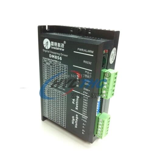 Leadshine DM856 2 phase Digital Stepper Motor Driver 5.6A 80V for CNC and laser machine