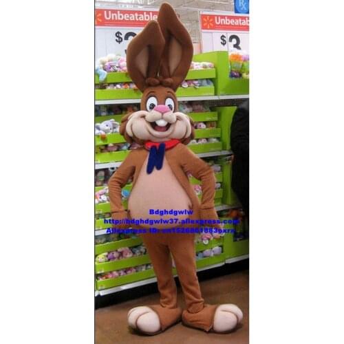 Nesquik Bunny Bugs Rabbit Hare Mascot Costume Adult Cartoon Character Outfit Suit People Wear Them Hilarious Funny zx2889