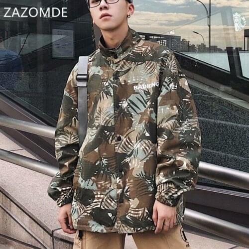 ZAZOMDE Reversible jacket Mens Bomber Jackets Hip Hop Retro Denim Jackets Street Style Mens Fashion Casual Retro Jackets Man