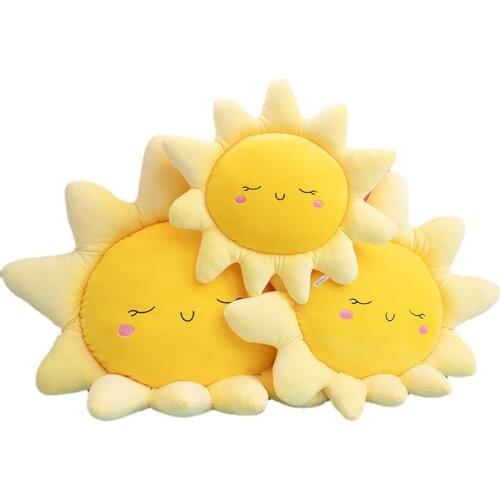 The New Sun Cloud Plush Toys Cartoon Doll Home Sofa Pillow Cushion Gift Toy for Girls Brithday Baby Toys Plush Pillow for Car