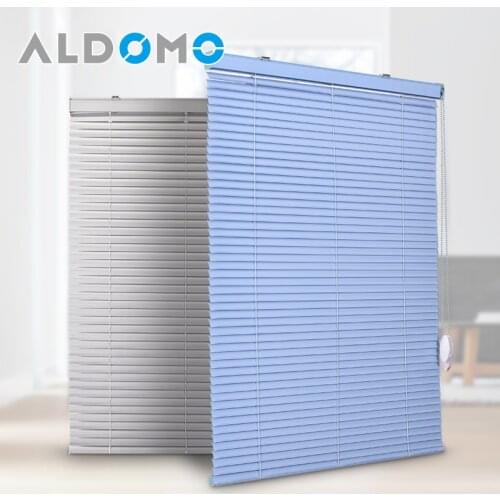 ALDOMO aluminum alloy window blinds for bathroom kitchen living room lifting venetian blinds custom size