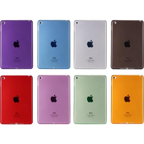 Ultra Thin TPU Soft Crystal Cover Skin Tablet Case For iPad Mini 1 2 3
