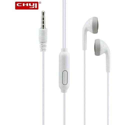 CHYI In Ear Earphone Wired In-ear Hifi Music Sport Headset Stereo Deep Bass Monitor Earbuds With Microphone For Phone MP3 Ipod