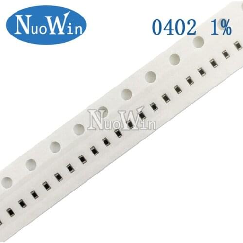 100pcs 1% 0402 SMD resistor 0R ~ 10M 1/16W 0 0.1 1 10 22 100 150 220 330 ohm 1K 2.2K 4.7K 10K 100K 1R 10R 100R 150R 220R 330R 1M