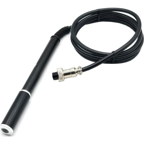 ABSF 4-Core T12 Aluminum Alloy Handle For Oled / Led Digital Soldering Station, Suitable For T12 Soldering Head Gx12-4Pin Plug