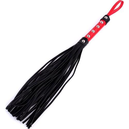Sex Adult Toys Sex Whips PU Leather Fetish Spanking BDSM Bondage Flogger Sex Whip Erotic Toy For Adult Couple Slave Bondage Game