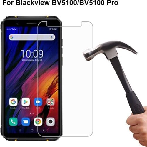 For Blackview BV5100 Glass Explosion-proof LCD Tempered Glass Film for Blackview BV5100 Pro Screen Protector pelicula de vidro