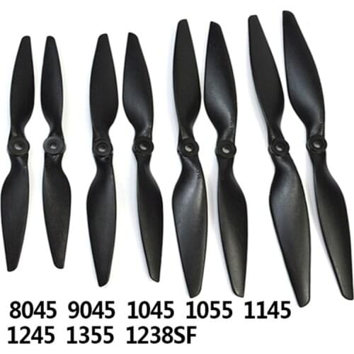 1Pair Propeller Quadcopter 8045 9045 1045 1145 1245 1355MR 1238SF Carbon Fiber Propeller UAV FPV RC Drone Propeller Kit Prop