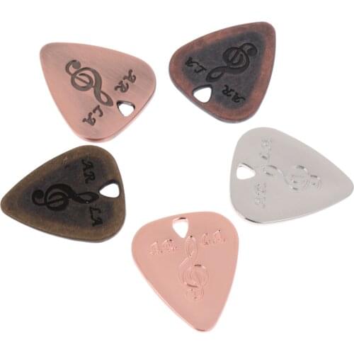 5pcs Guitar Pick Musical Instrument Replacement Parts for Guitar Practicers