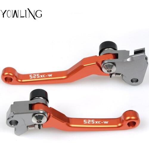 525XC-W Motocross Dirt bike Pit bike CNC Pivot Foldable Clutch Brake Lever For 525XC-W 525 XC-W 2005 2006 2007