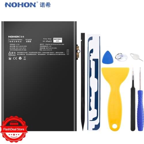 Battery For iPad 5 Air iPad5 A1474 A1475 A1484 8927mAh Replacement Bateria Lithium Polymer Tablet Batarya + Free Tools