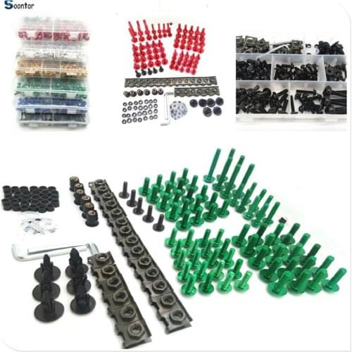 Motorcycle Accessories Fairing Body Bolts set Kit Fastener Clips Screw Nuts For Ducati Sled 950 YAMAHA WR250R X SEROW225