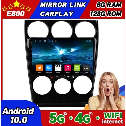 Car Radio GPS NAVIGATION For Mazda 6 Android Multimedia Player CarPlay Autoradio Dsp Stereo Tape Recorder