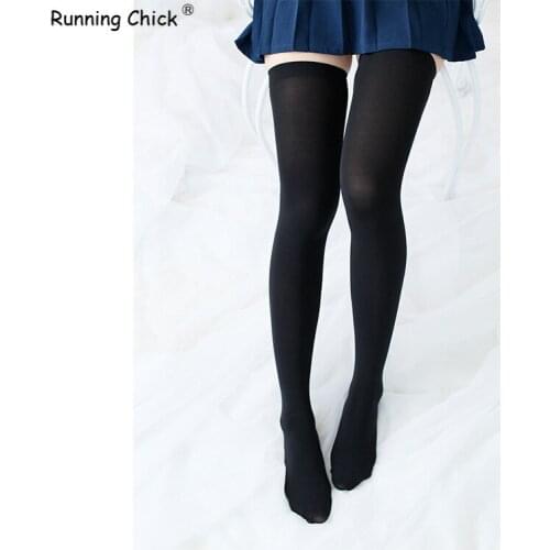 Velvet high tube student princess socks cos dance socks thigh longer