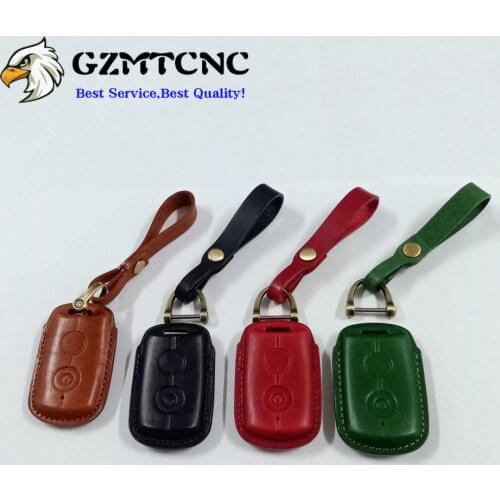 Smart Fob Leather Genuine Key Case Chain Cover for YAMAHA NMAX155 Xmax300 X N-Max NMAX XMAX 125 250 300 400S Keychains Made Hand