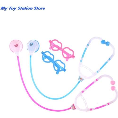 Doctor Play Stethoscope Toys For Child Medical Kit Baby Educational Pretend Classic Gift Kids Pretend Role Toy