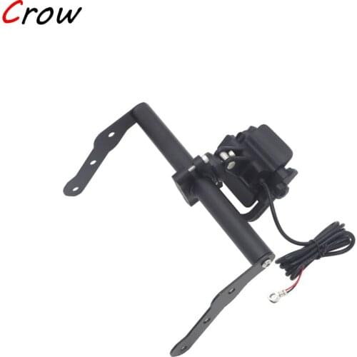 For Honda CB 500X CB500X 2016 2017 2018 2019 Motorcycle GPS/SMART PHONE Navigation GPS Plate Bracket Adapt Holder Black