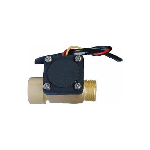 F035 G1/2 Water Flow Sensor Hall Flow Sensor Switch Flow Meter Flowmeter Water Control Counter DN15 130L\MIN