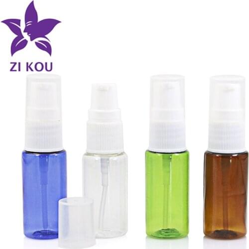 Hot-selling high-end low-cost travel 10pcs/lot 15ml Plastic Round Cosmetics bottle emulsion bottle Free Shipping