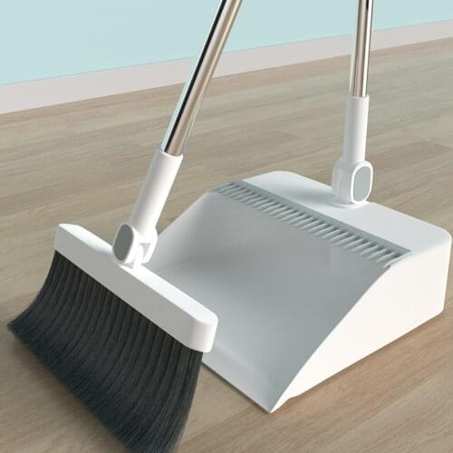 Dust Brooms Sets Magic Folding Dustpan for Home Cleaning Brush To Sweep Squeeze Mop Floor Toliet Wiper Garbage Collector Rubber