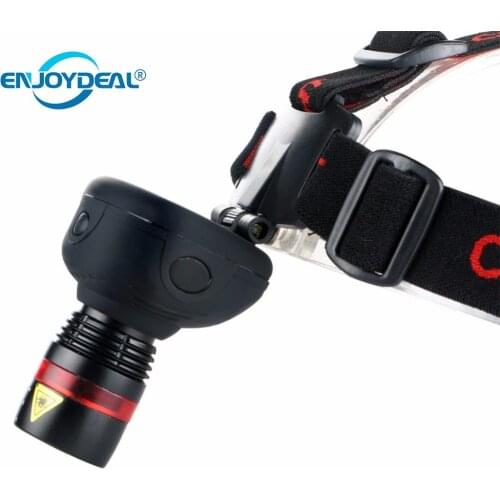 High Power Q5 LED Headlamp Adjustable Focus Zoom 3 Modes Headlamp Headlight For Outdoor Camping Hunting F5