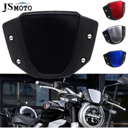 For HONDA CB650R CB 650R cb650r 2019 2020 Motorcycle CNC Plastic Accessories Front Screen Wind Deflector Windshield WindScreen