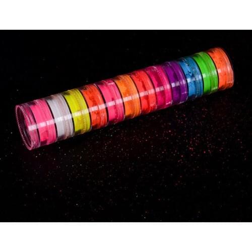 Dust Nail Glitter Pigment Set 12 Color Nail Art Glitter Powder Dust DIY Dust Nail Glitter Pigment For Nail Art MH88