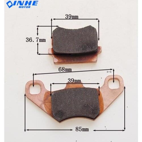 Motorcycle Heavy Duty front Brake Shoes Disc Pads For Motocross ATV 50cc 70cc 90cc 110cc ATV Taotao Sunl Kazuma Free