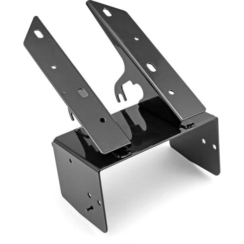 Motorcycle Parts Fit For Harley 1998-2013 Road Glide Steel Power Coated Black Front Fairing Finish Radio Caddy Mount Bracket