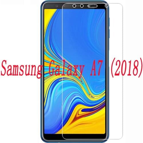 2PCS Tempered Glass 9H Protective Film Screen Protector for Samsung Galaxy A7 (2018) A750 A750F SM-A750 SM-A750FN glass cover
