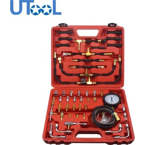 0-140 psi TU-443 Fuel Injection Pressure Manometer Tester Gauge Kit