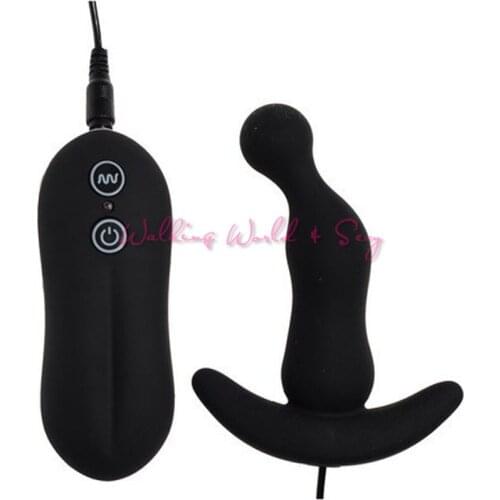 10 Mode Remote Control Vibrating Soft Butt Plug Balls Style G-spot Stimulate Silicone Anal Vibrator Sex Products For Women Men