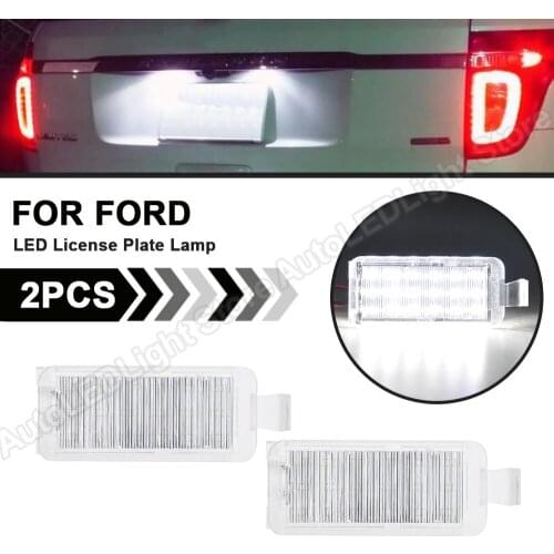 2Pcs For 2010-2013 Chevrolet Camaro Ford Falcon BA-BF FG Territory SX-SY Territory SZ LED License Plate Light Number Plate Lamp