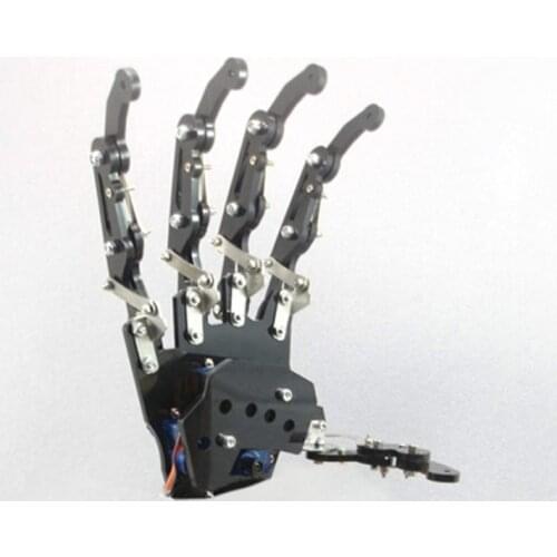 DIY 5DOF Robot Five Fingers kit Metal Mechanical Paw Left and Right Hand RC DIY Robot For Chidren Gift Diy RC Toys