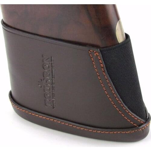 Tourbon Tactical Hunting Gun Accessories Shotgun Buttstock Rifle Extension Leather Slip-on Recoil Pad Gun Protector Shooting