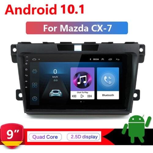 2 din Android 10.1 Multimedia Stereo Car Radio Player Navigation GPS WiFi carplay Radio For Mazda Cx-7 2008 2009 2010 2011-2015